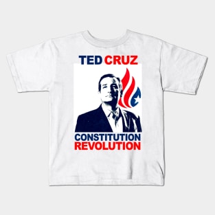 TED CRUZ CONSTITUTION REVOLUTION T-SHIRT Kids T-Shirt